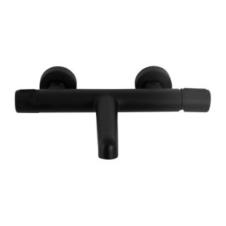 Смеситель для ванны BelBagno Uno чёрный матовый UNO-VASM-NERO